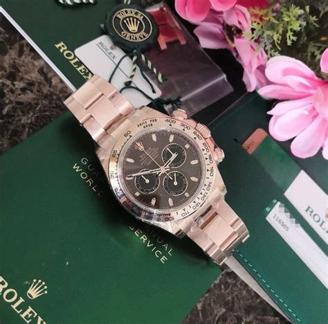 rolex daytona rose gold มือสอง|rolex ไทย.